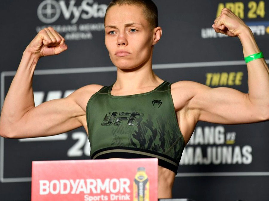 Rose Gertrude Namajunas (born June 29, 1992) is an American professional mixed martial artist. She is signed to the Ultimate Fighting Championship (UF...